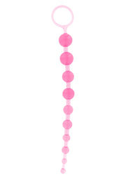 Toy Joy Thai Boncuklu Kademeli Artan Pembe Renk Anal Zevk Topları
