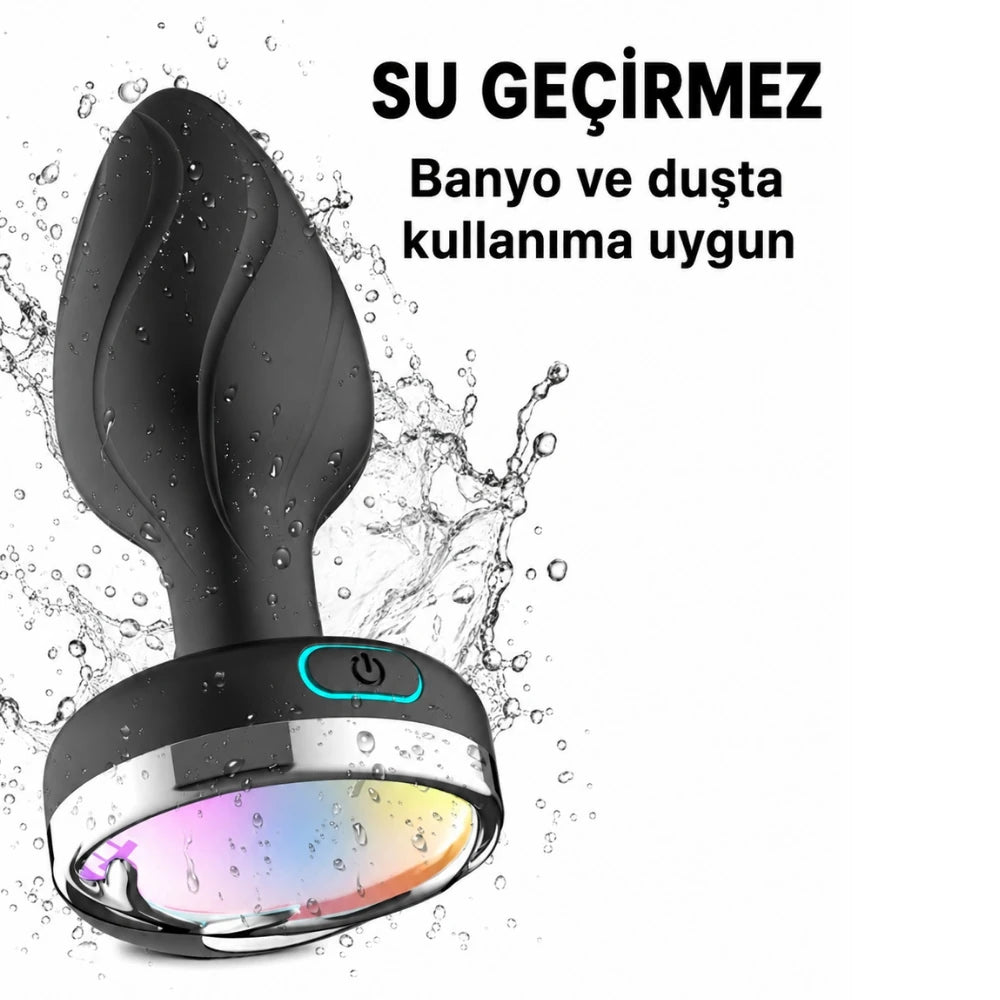 Frowzer The Anal Fantasy Aticon Telefon Kontrollü Led Işıklı Titreşimli Anal Plug