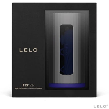 Lelo F1 V2 Telefon Kontrollü Gun Metal Midnight Blue Masturbatör