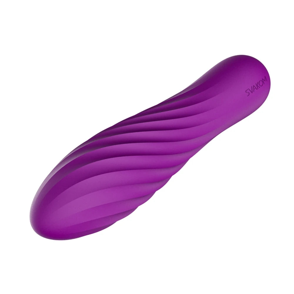 Svakom Tulip 10 Modlu Güçlü Mini Vibratör-Purple