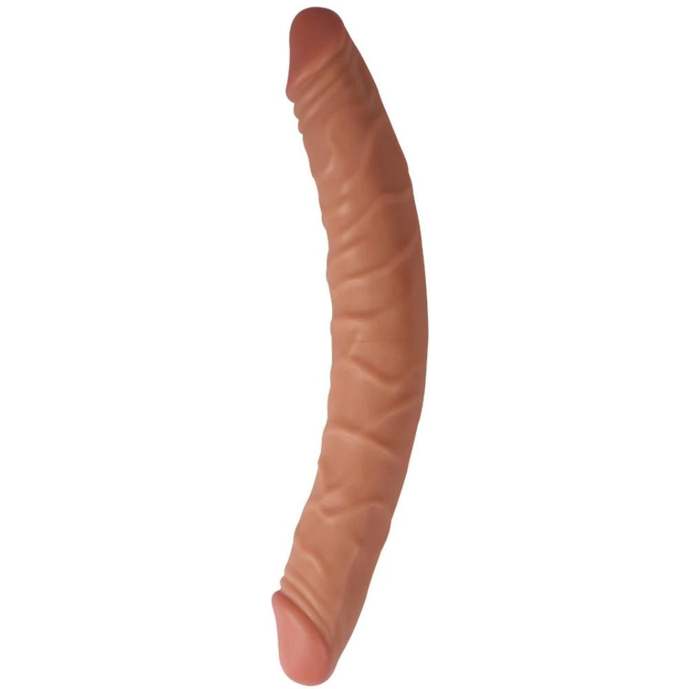Xise Dildo Series Lester 33 Cm Çift Taraflı Realistik Penis