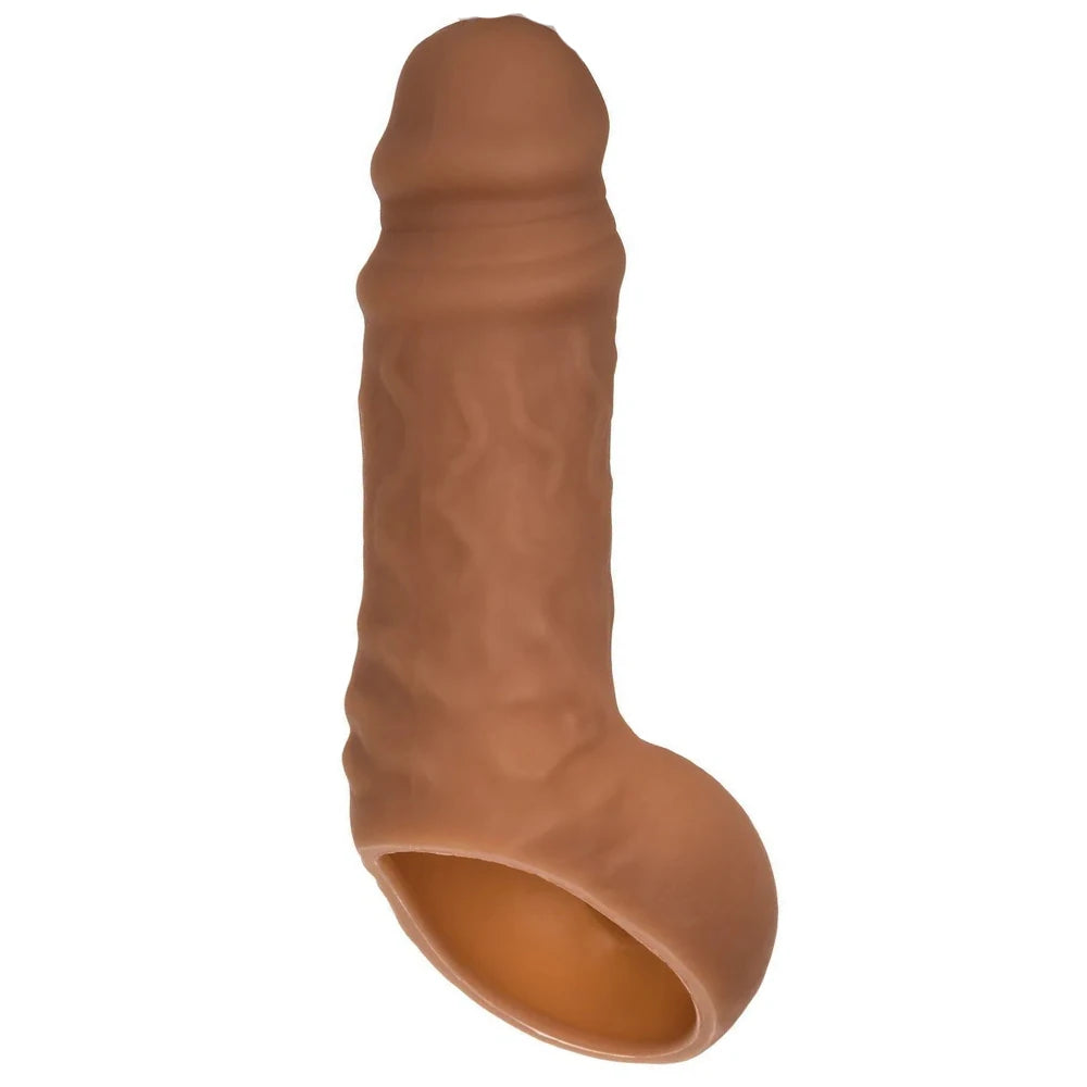 CalExotics Packer Gear Testis Destekli Ucu Açık Penis Kılıfı