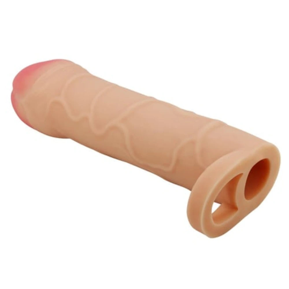 Pretty Love Bunion Penis Sleeve Testis Geçirmeli Realistik Penis Kılıfı