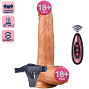 Frowzer The Realistic Stimulation Isıtmalı İleri Geri Hareketli Realistik Strapon Penis 23 cm