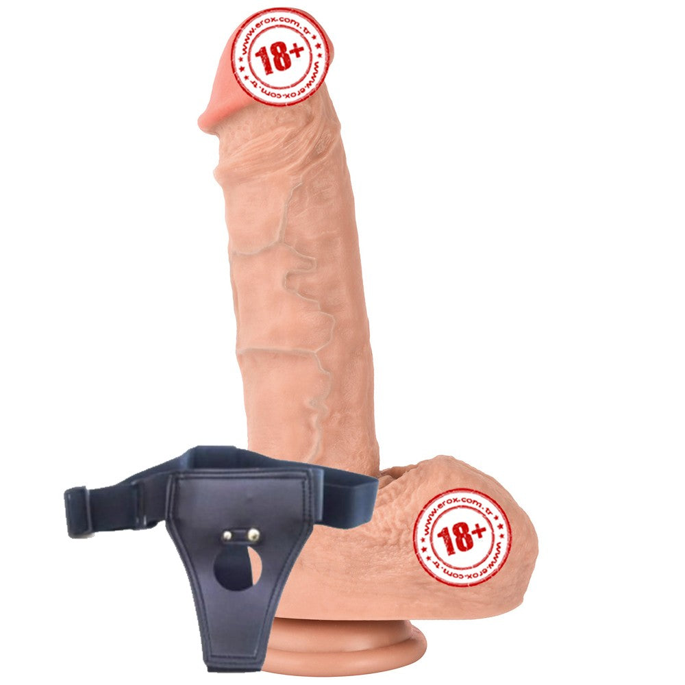 Xise Dildo Armand Et Doku 26.5 Cm Belden Bağlamalı Realistik Penis