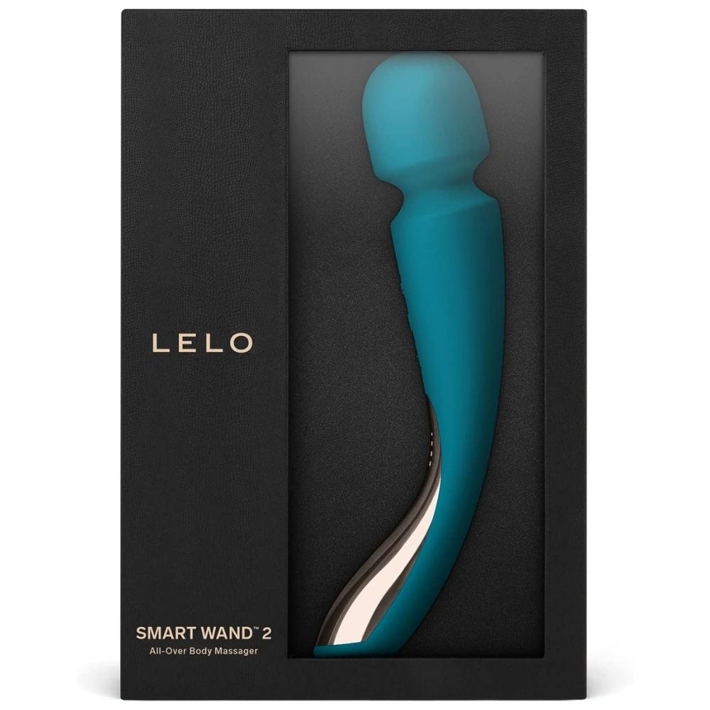 Lelo Smart Wand 2 Medium Professional Masaj Wand Vibratör-Blue