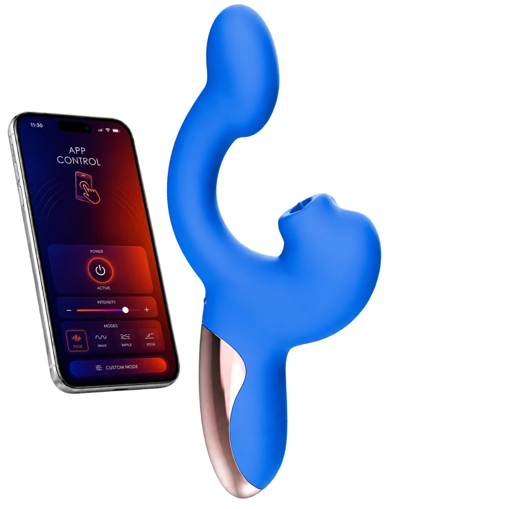 Magic Motion Ponder Telefon Kontrollü ve Klitoral Dil Hareketli Vibratör