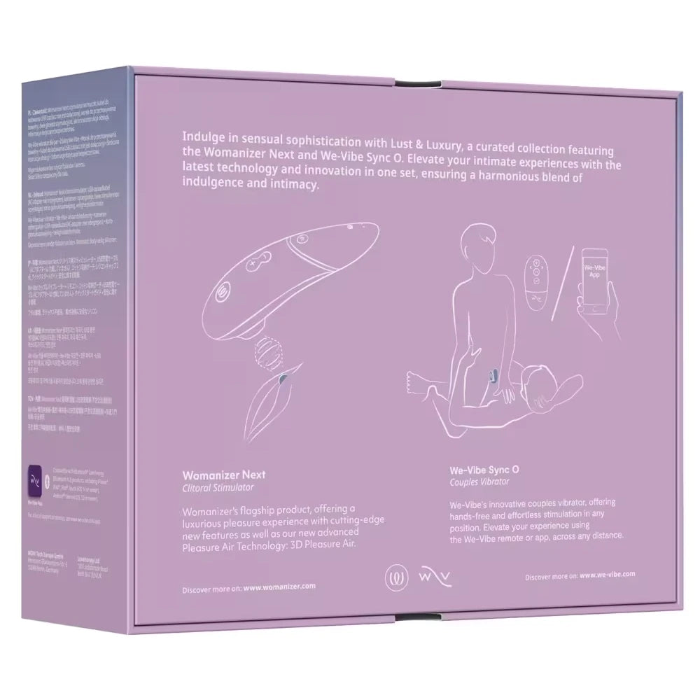 Womanizer Lust & Luxury We-Vibe Sync O Vibratör Set