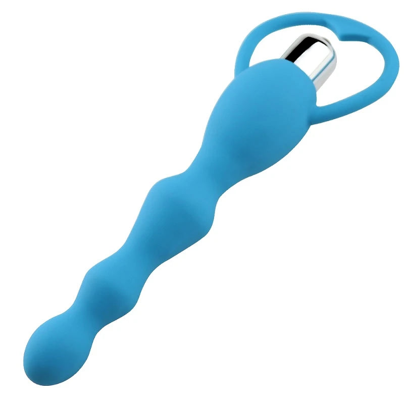 Frowzer Anal Fantasy Boğumlu 10 Mod Titreşimli Anal Vibratör-Blue
