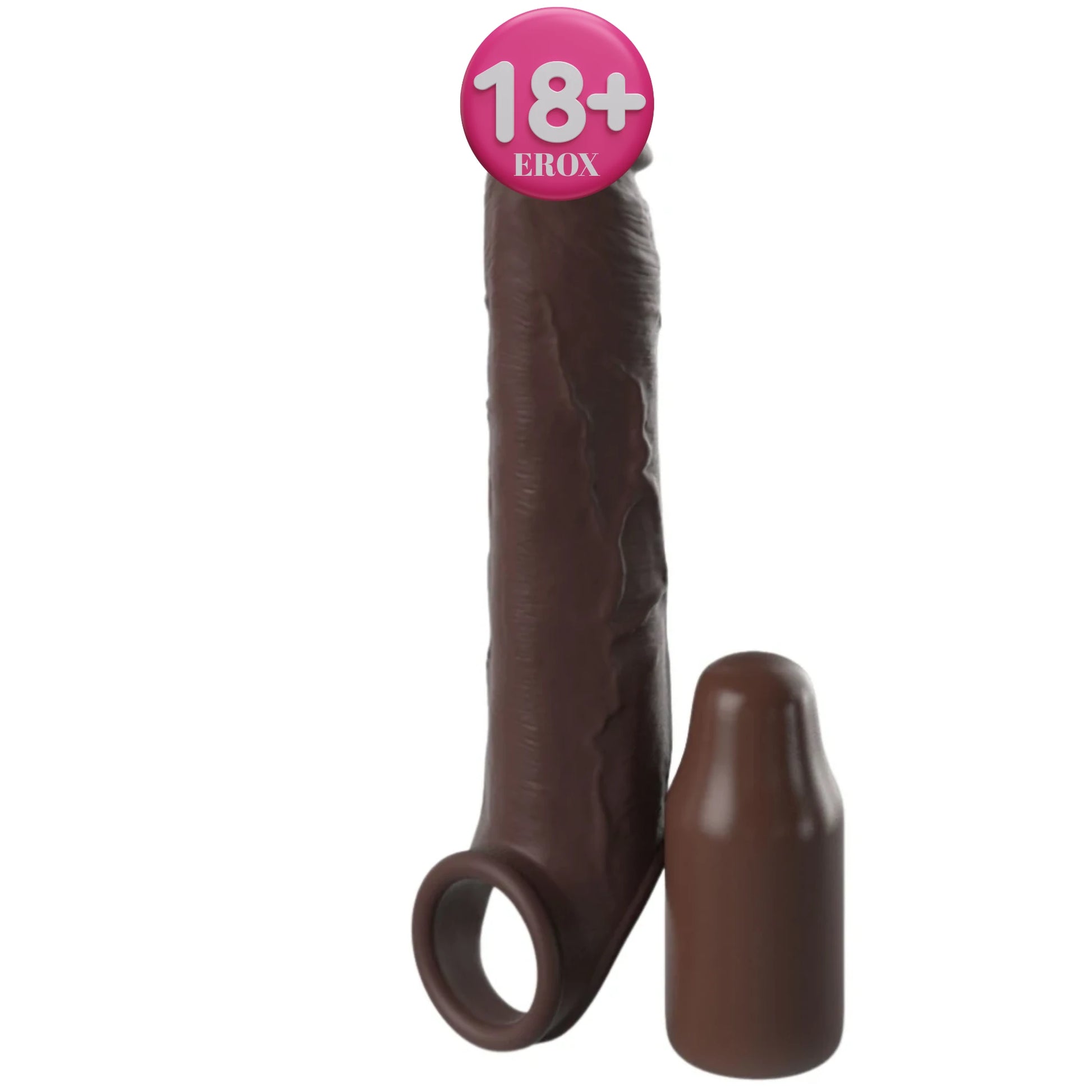 Pipedream Fantasy X-Tensions Elite 3'' Testis Geçirmeli Amerikan Penis Kılıfı