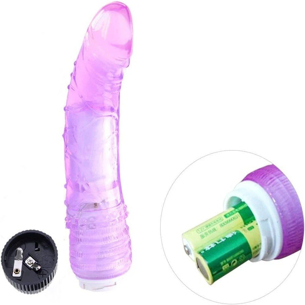 Frowzer Vibes Waves Purple Kademeli Titreşimli 18 Cm Jel Vibratör