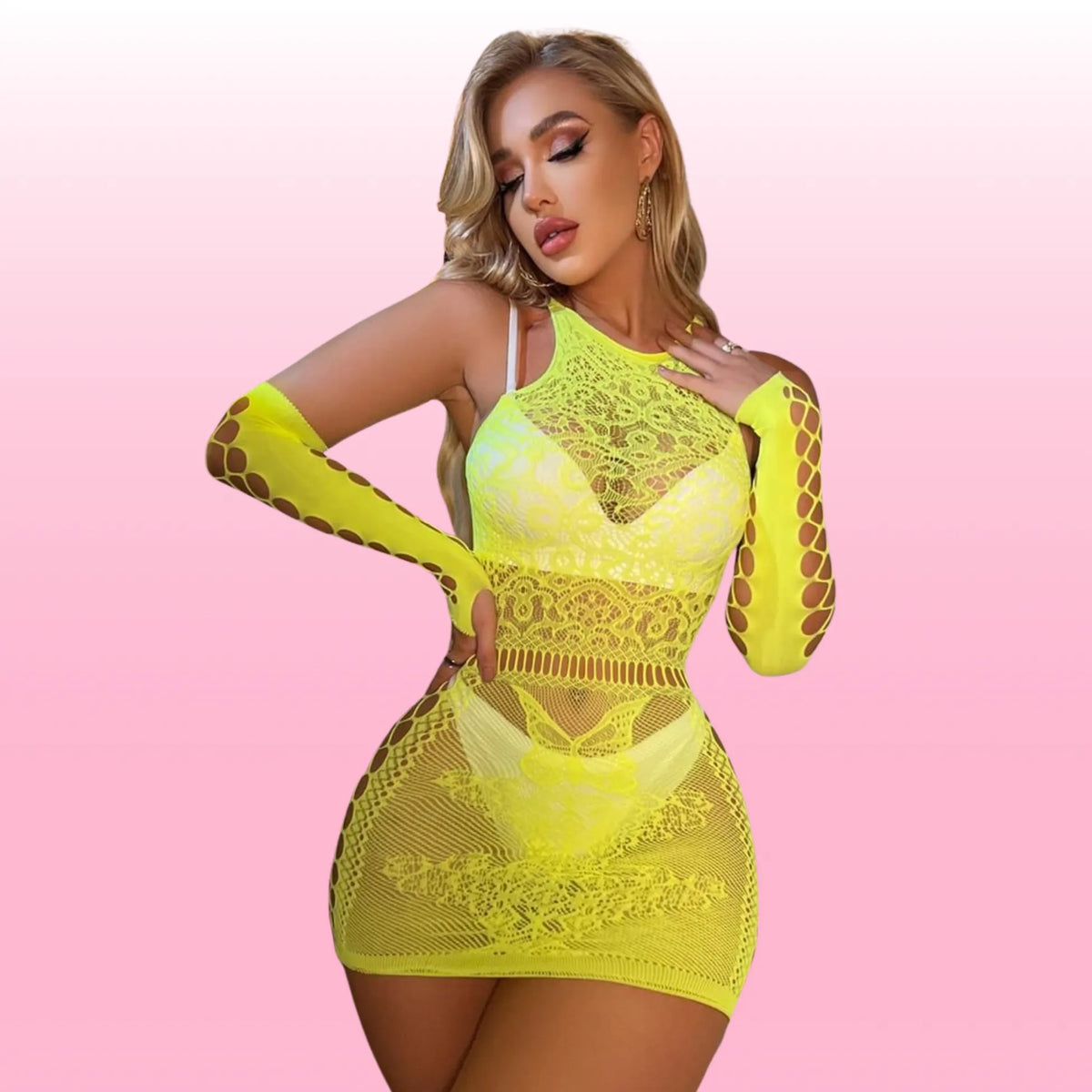 Frowzer She Sein Fantasy Wear Seksi Vücut Çorabı