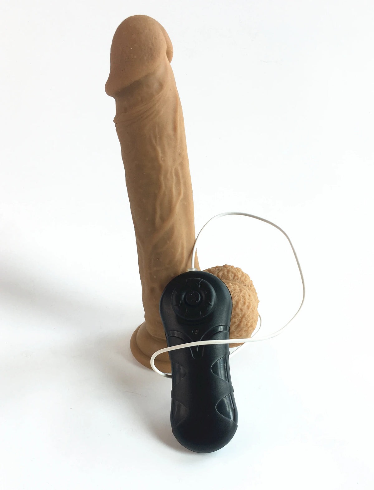 Frowzer Stimulation Of Skin Natural Doku Belden Bağlamalı Titreşimli Realistik Penis 22 Cm