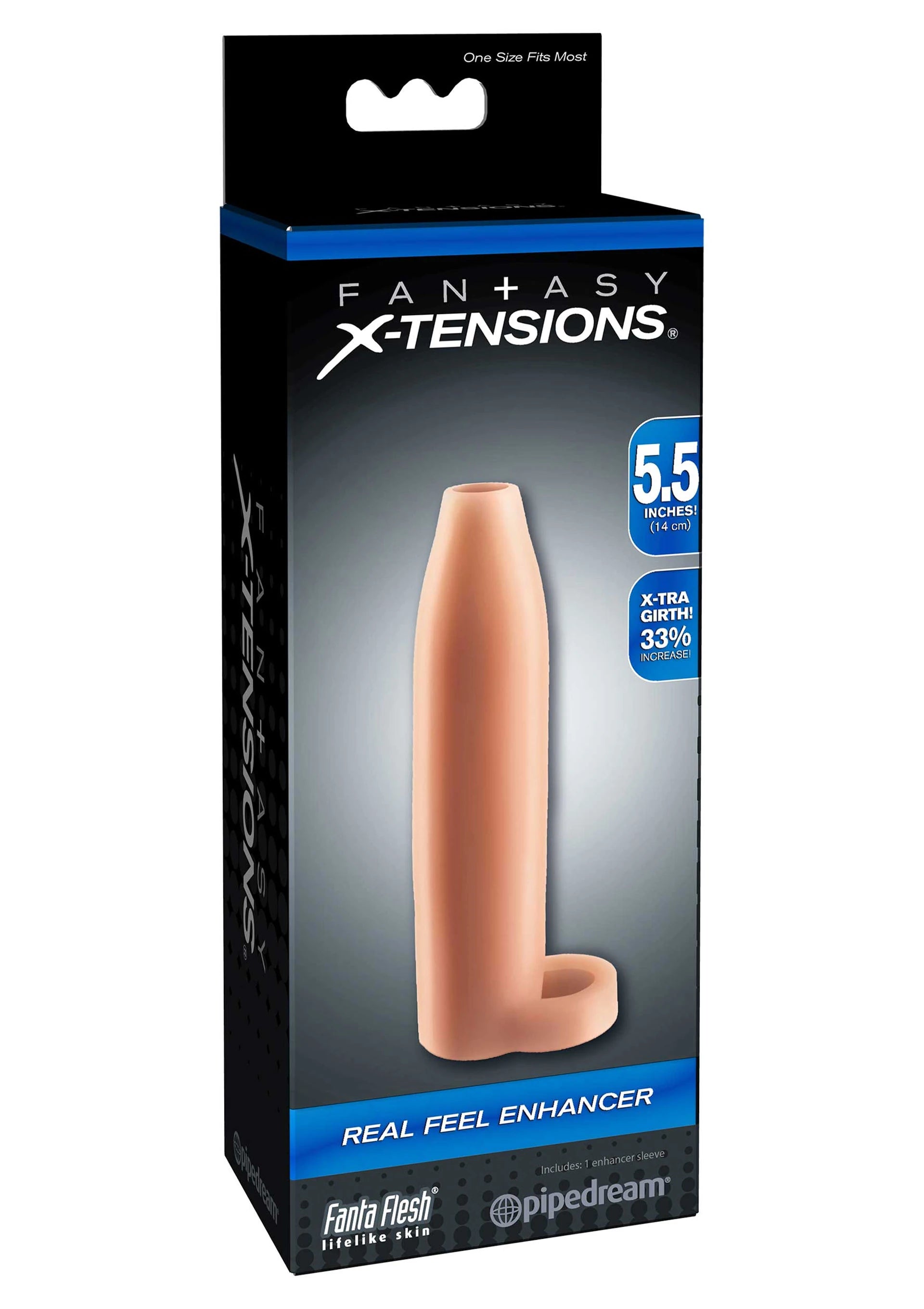Pipedream Fantasy X-Tensions Real Feel Enhancer Amerikan Penis Kılıfı