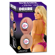 Desire Realistik Vajina ve Anüslü Şişme Bebek