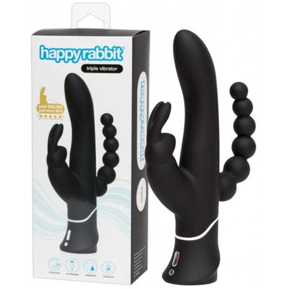Happy Rabbit Triple Curve 3 İn 1 Stilümasyon Rabbit Vibrator