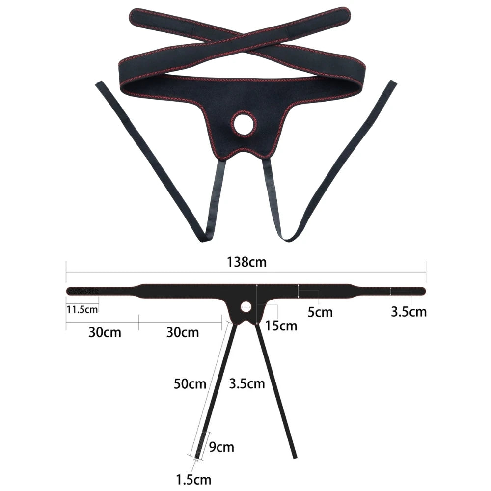 Lovetoy Vibrating Easy Strapon Set 21.5 Cm Belden Bağlamalı Titreşimli Penis LV715128