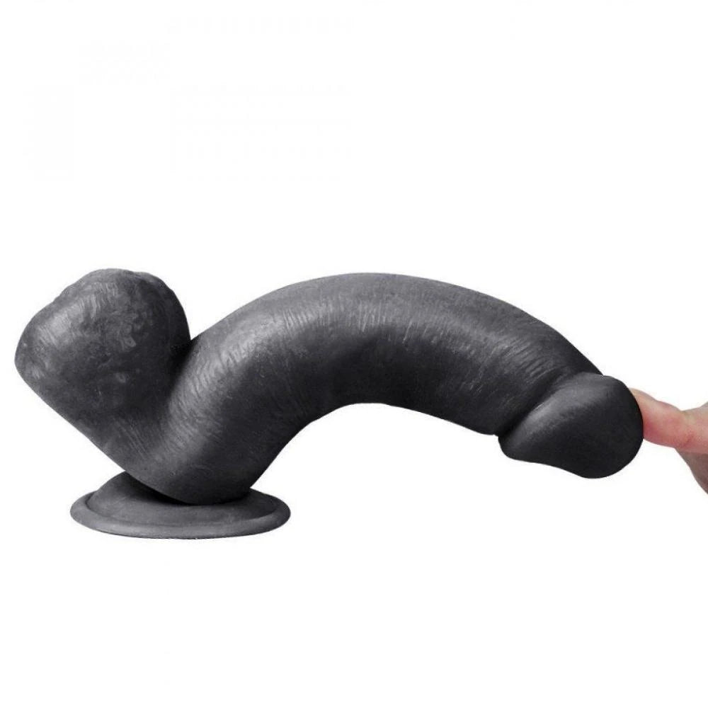 Xise Dildo Series Magic Mirage 19 Cm Realistik Zenci Penis XS-WBC10037-Black