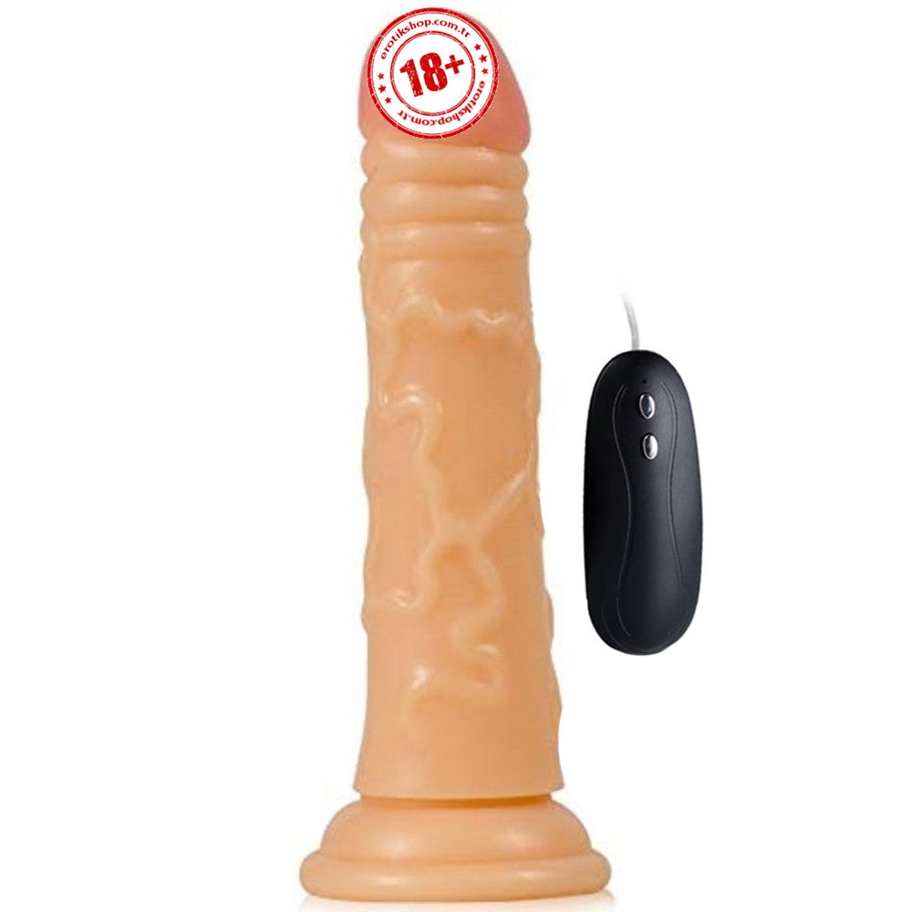 Shequ Glenn 20 Modlu Titreşimli 16.5 Cm Realistik Penis