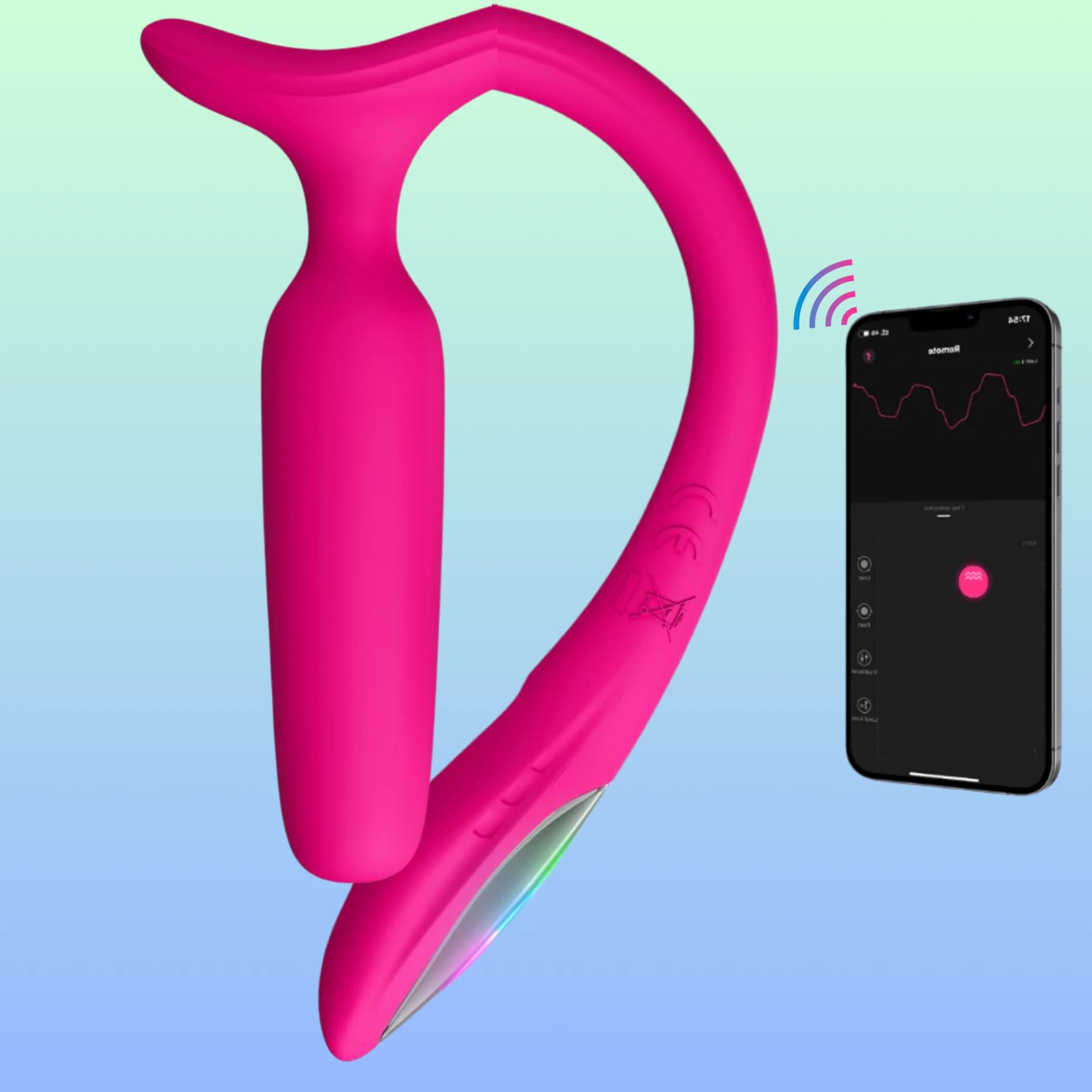 Lovense Lush Telefon Kontrollü Anal Vibratör