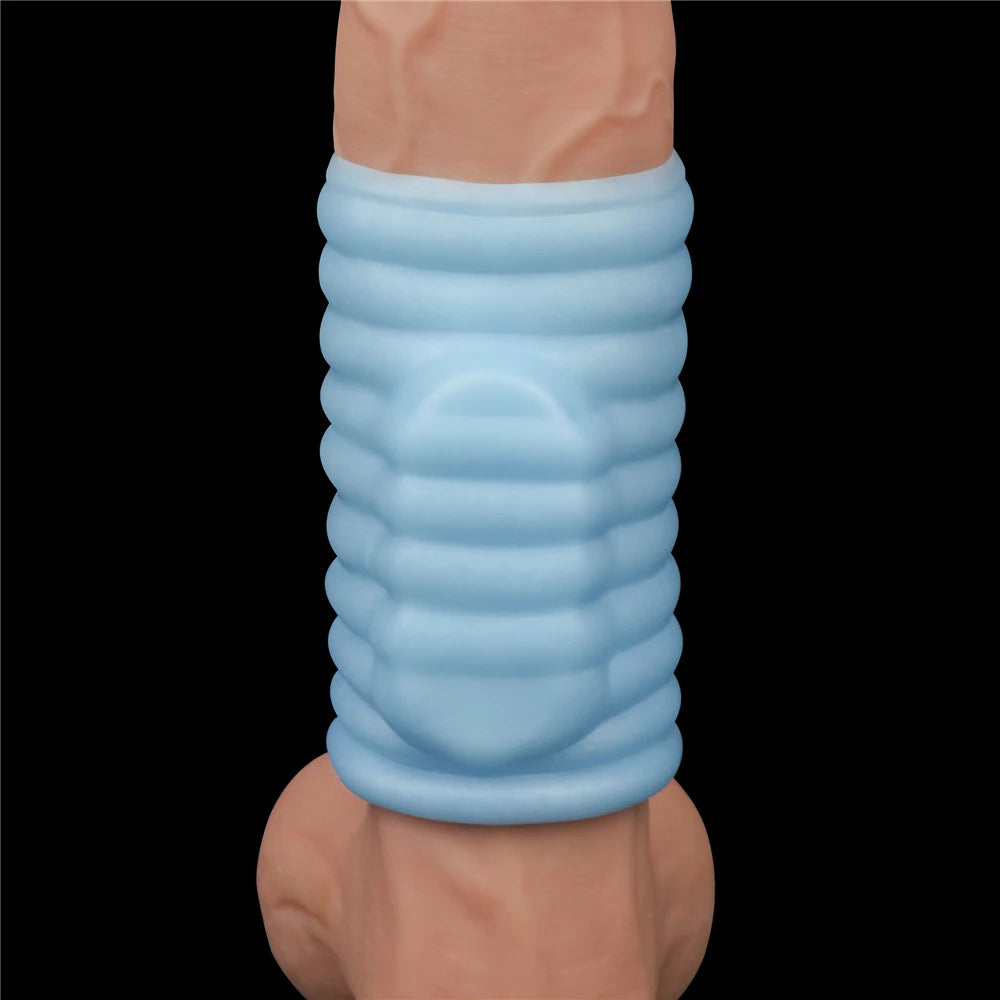 Lovetoy Vibrating Wave Knights Ring Titreşimli Penis Kılıfı LV343124