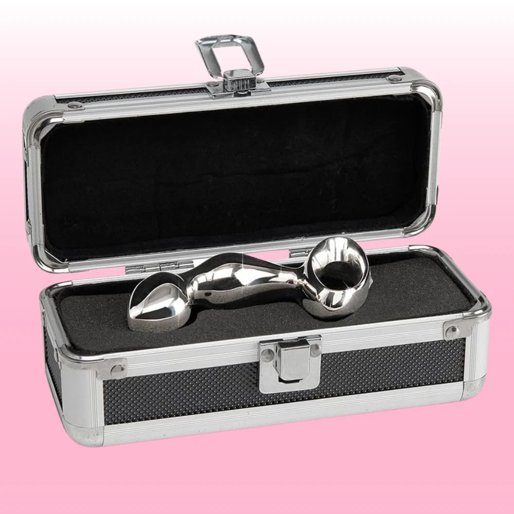 Pipedream Metal Worx Luv Plug Boğumlu Metal Anal Plug