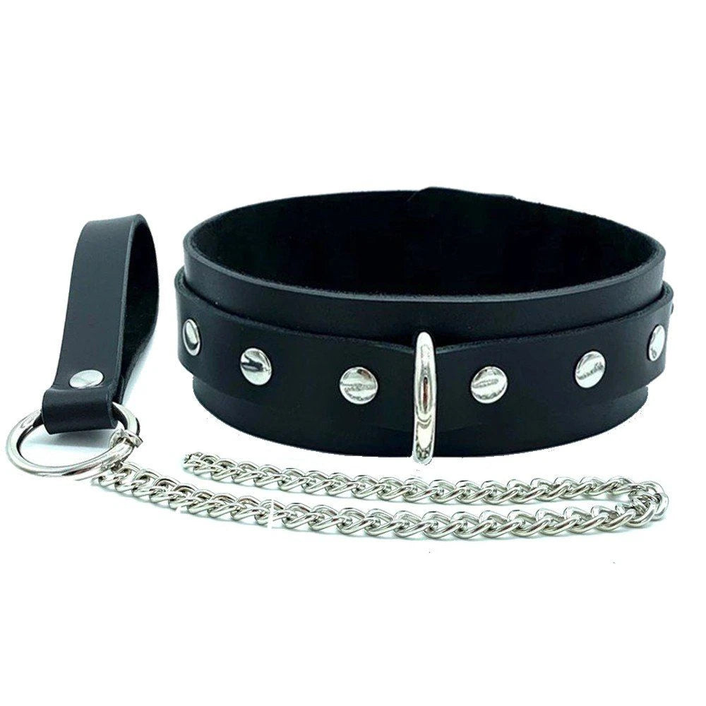 Frowzer Fetish Fantasy Series Collar Fetiş Boyun Tasması-Siyah