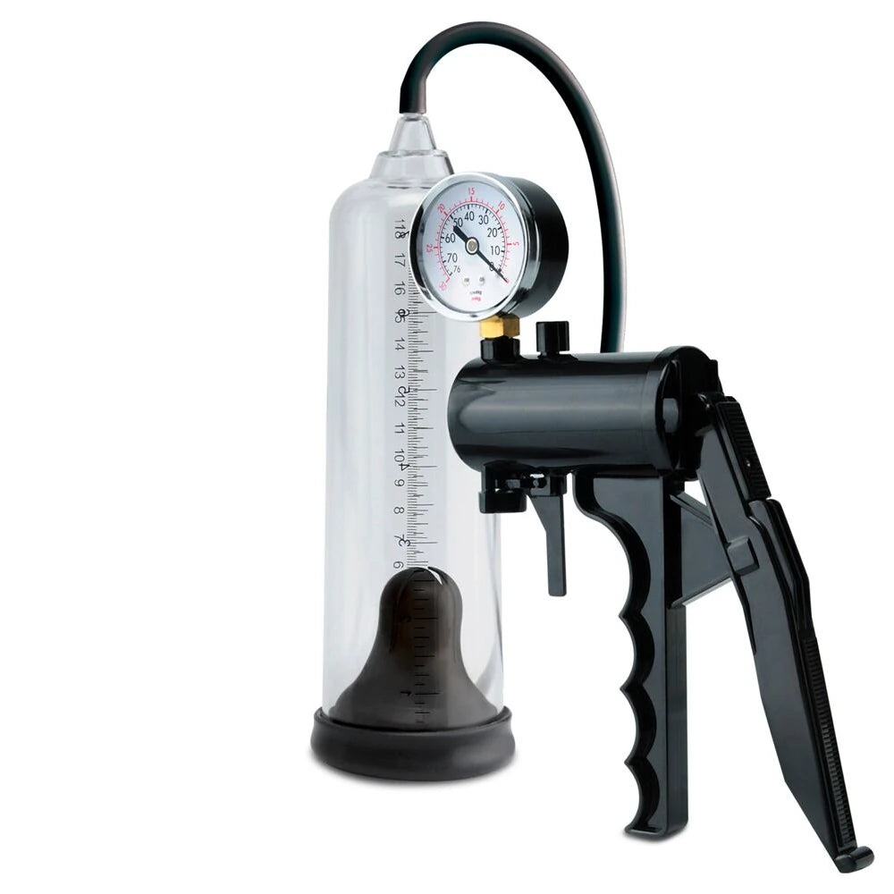 Pipedream Pump Worx Max-Precision Power Pump Basınç Göstergeli Penis Pompası