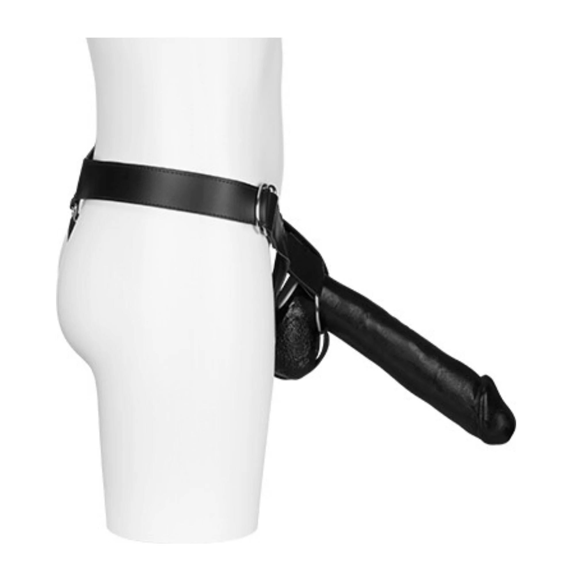 Pipedream Fetish Fantasy Series 30 cm İçi Boş Kemerli Strapon Zenci Penis