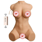 Shequ Merida Emişli ve Titreşimli Yarım Vücut Masturbator SQ-MAS20045