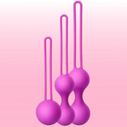 Frowzer Kegel Balls Exercisers Metal Ağırlıklı Kegel Egzersiz Topu Set-Purple