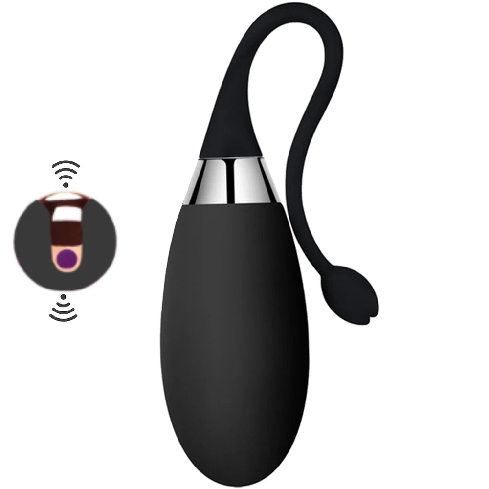 Frowzer Private Mini Massager Vibe Giyilebilir Uzaktan Kumandalı Mini Vibratör-Black