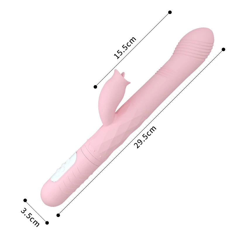 Frowzer Licking Thrusting Vibe İleri Hareketli Dil Vibratör
