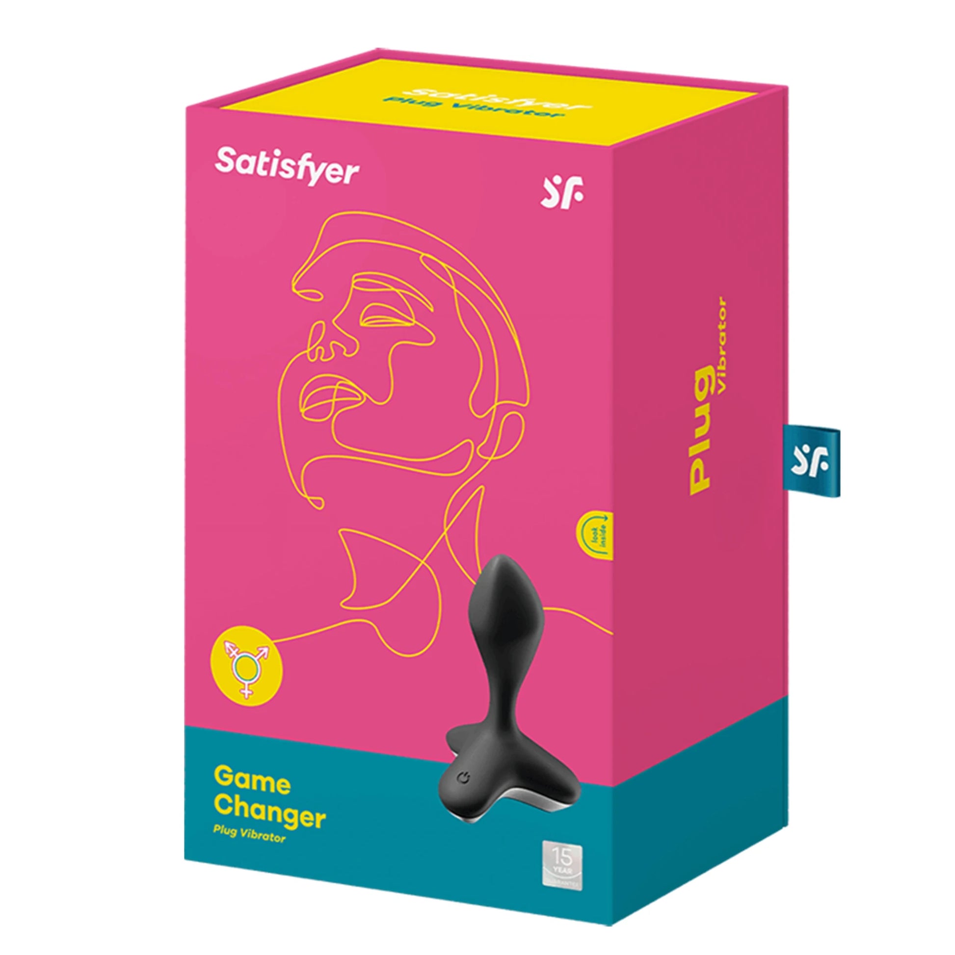 Satisfyer Game Changer Titreşimli Anal Vibratör-Black