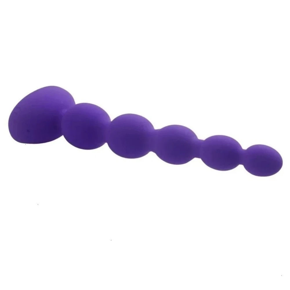 Aphrodisia Silicone 5 Beads Uzaktan Kumandalı Boncuk Anal Vibratör