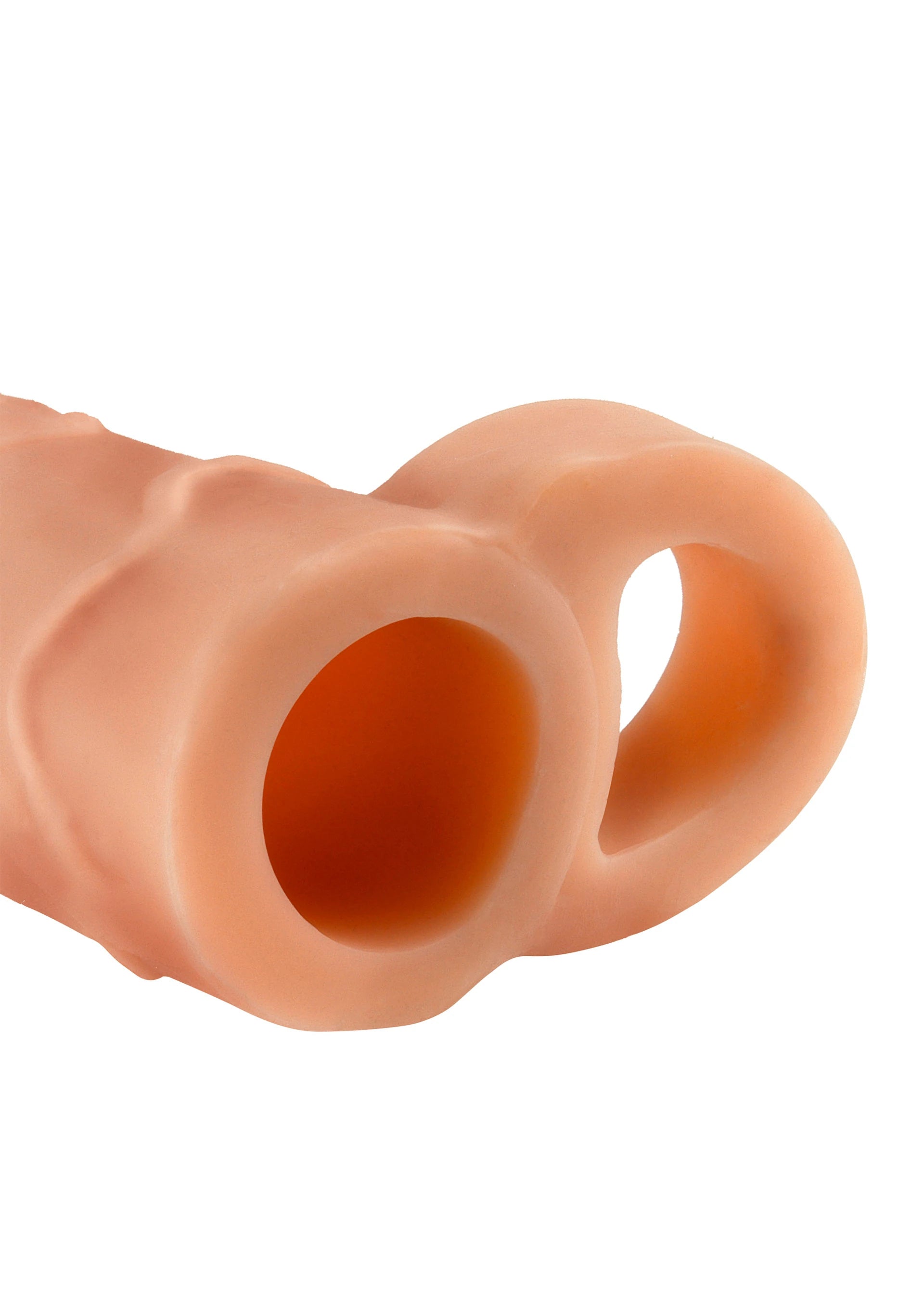 Pipedream Fantasy X-Tensions Perfect 2'' Testis Geçirmeli Amerikan Penis Kılıfı