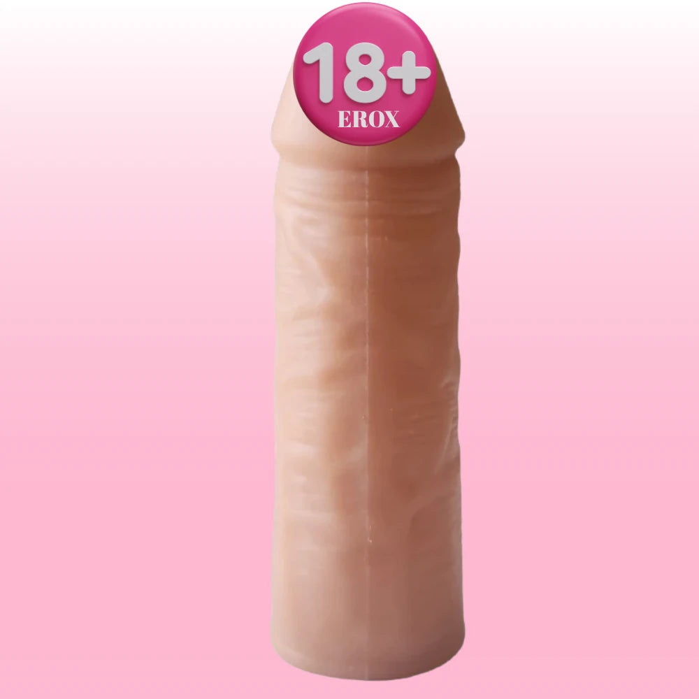 Yumuşak Ten Dokusu Flesh Realistik Penis Kılıfı