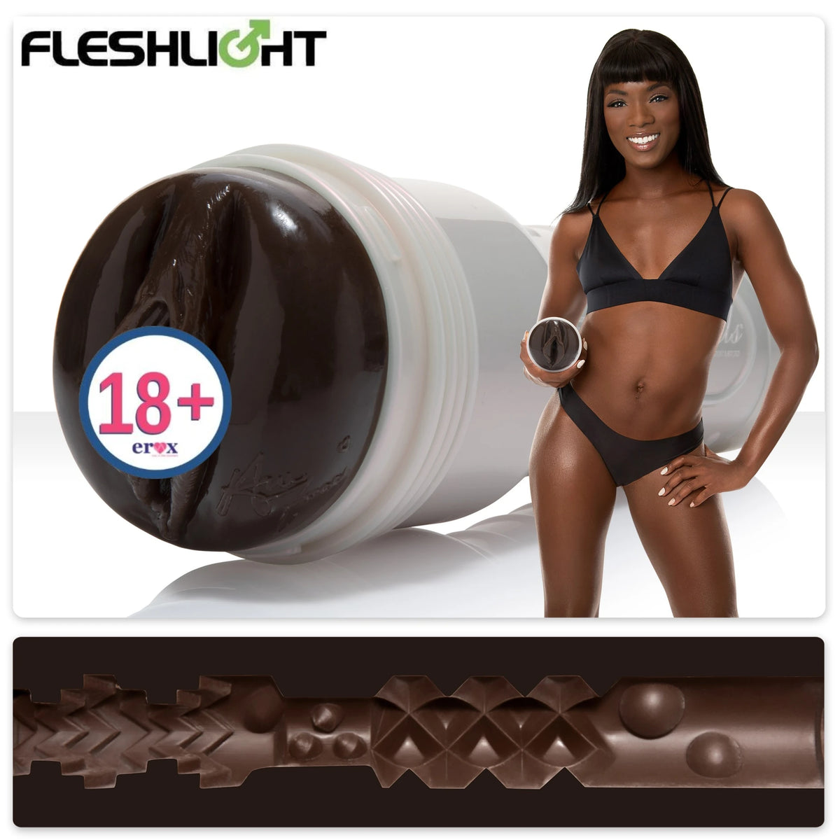 Original Fleshlight Girls Ana Foxxx Silk Vajina Mastürbatör