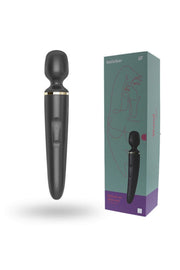 Siyah 50 Modlu Titreşimli Masaj Aleti Vibratör