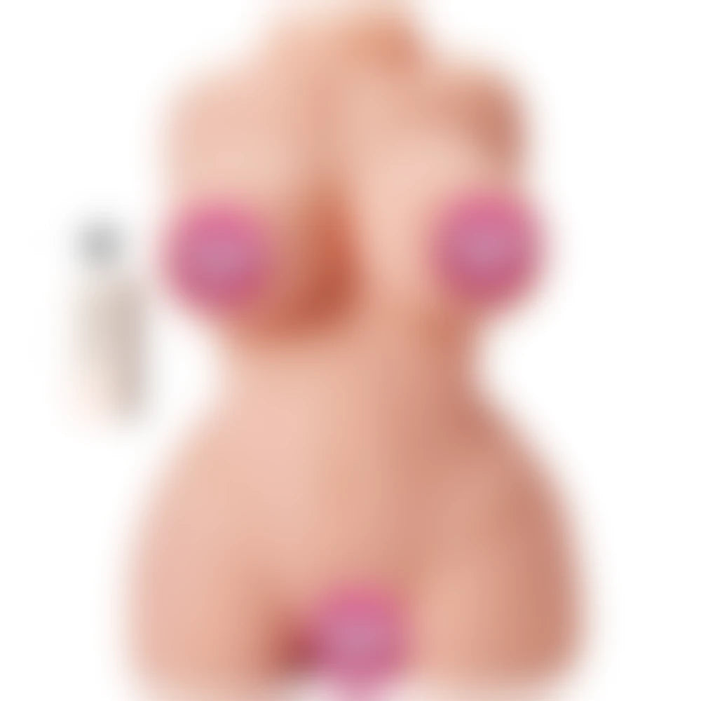 Shequ Hermosa Emişli ve Titreşimli Yarım Vücut Masturbator SQ-MAS20026