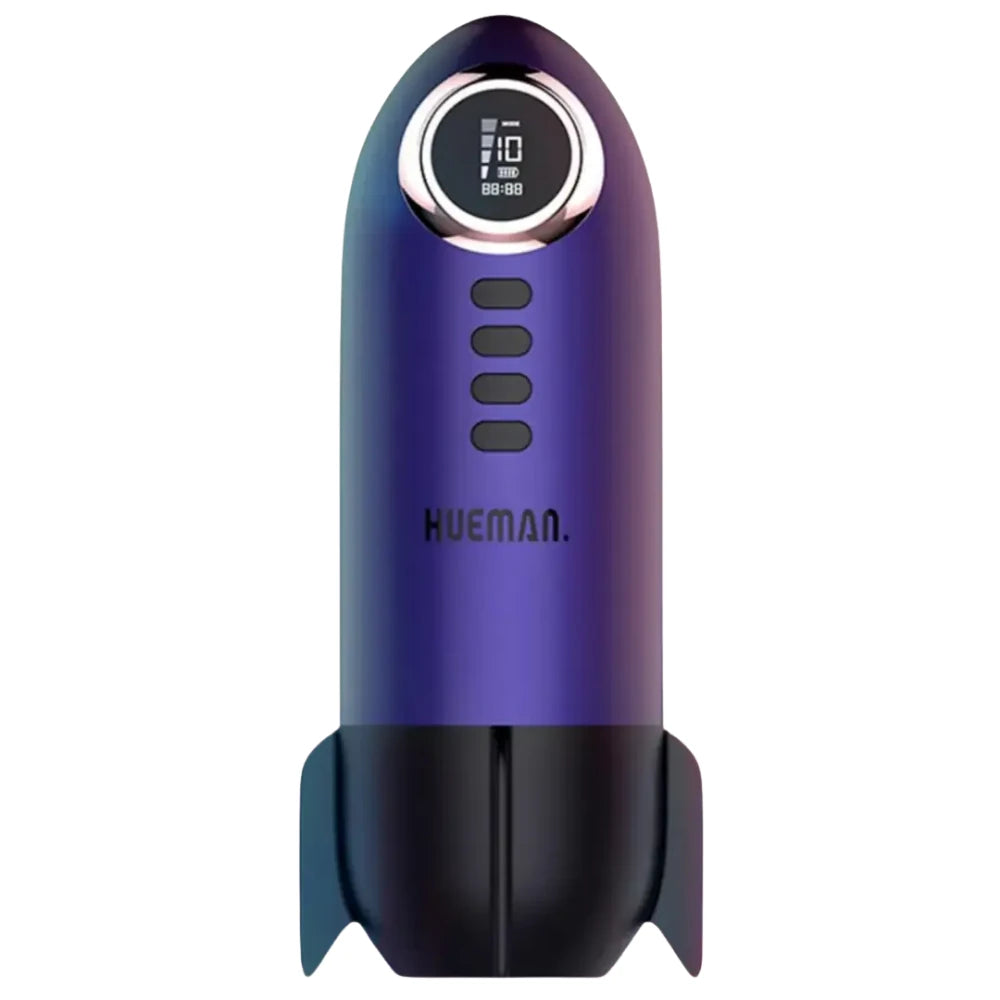 Hueman Rocket Emiş Güçlü ve Titreşimli Mastürbatör