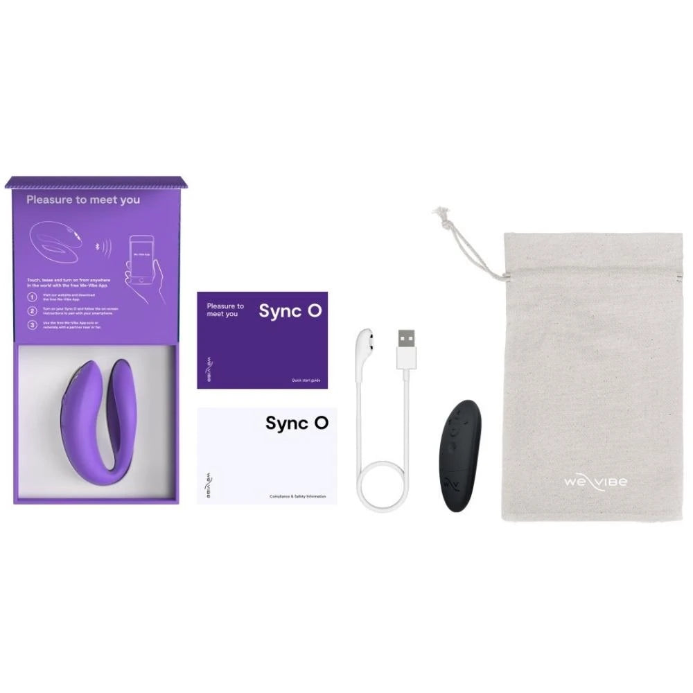 We-Vibe Sync O Telefon Kontrollü Uzaktan Kumandalı Partner Vibratör