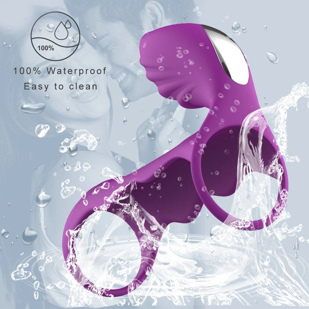Frowzer Cockring Clitoral Stimulation Black Penis Kafesi