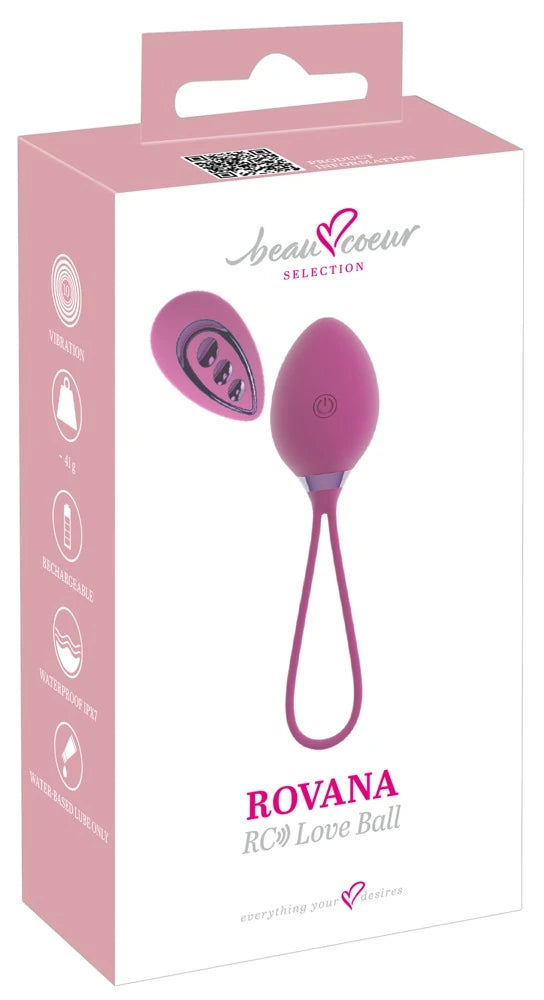 Beau Coeur Rovana RC Uzaktan Kumandalı Giyilebilir Vibratör