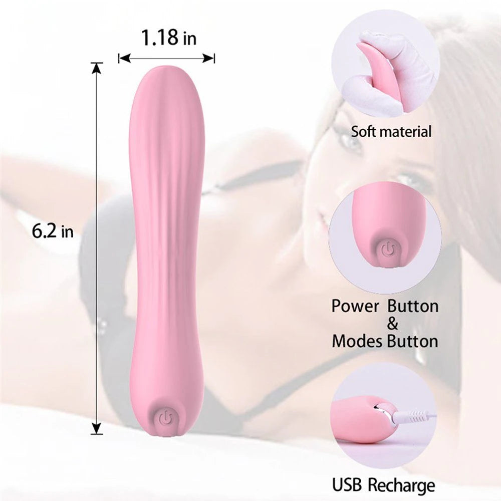 Frowzer Licking Vibration Clear 10 Mod Darbeli Dil Vibratör