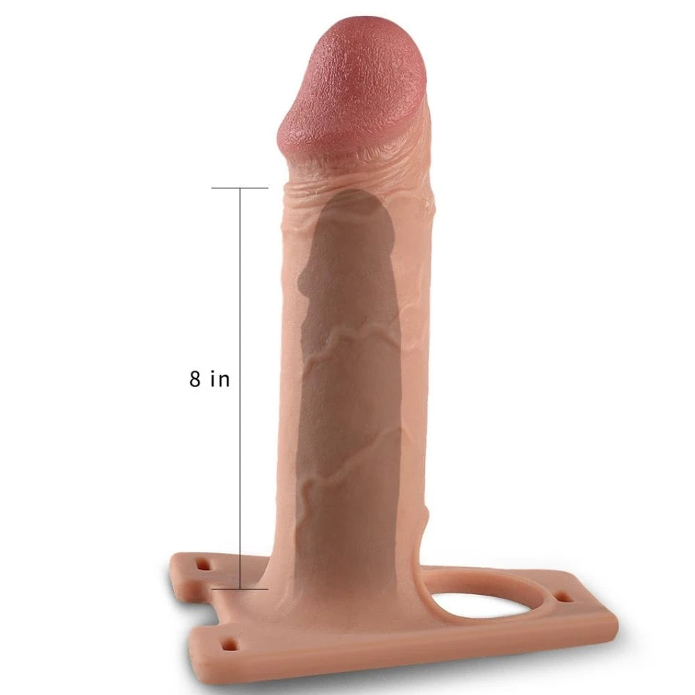 Lovetoy İngen Hollow Big İçi Boş Belden Bağlamalı Kemerli Penis LV415002