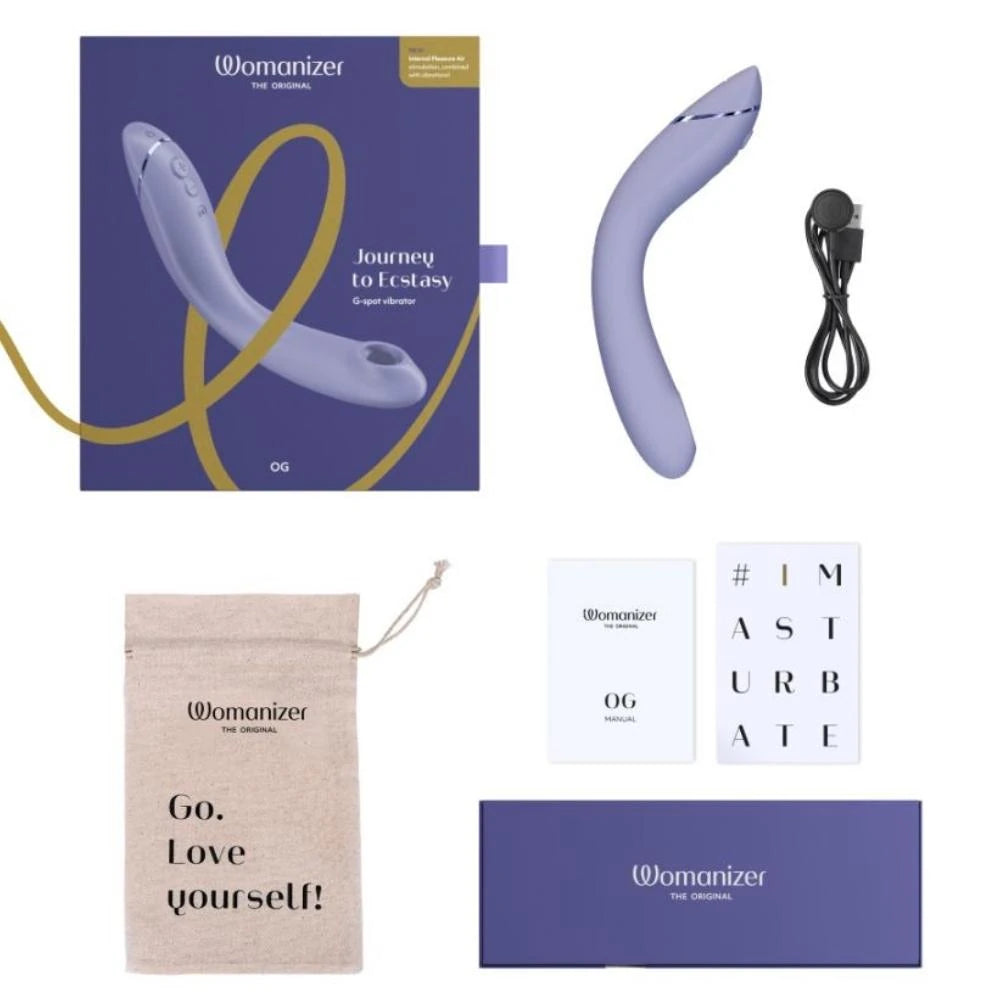 Womanizer OG Klitoral Emiş Güçlü G-Spot Vibratör