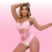 Erox She Fantasy Wear Body De Renda Vücut Çorabı