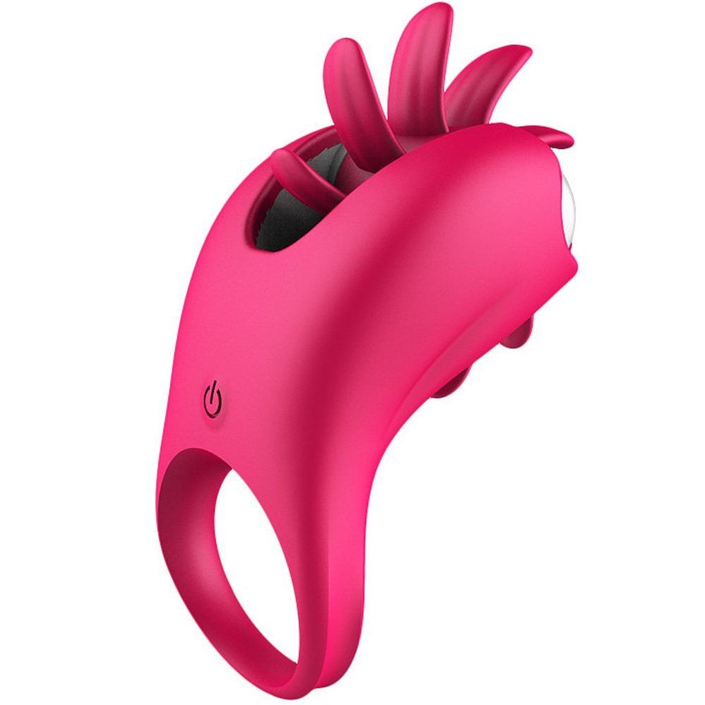 Erox Clitoral Stimulating Şarjlı Penis Halkası? Pembe