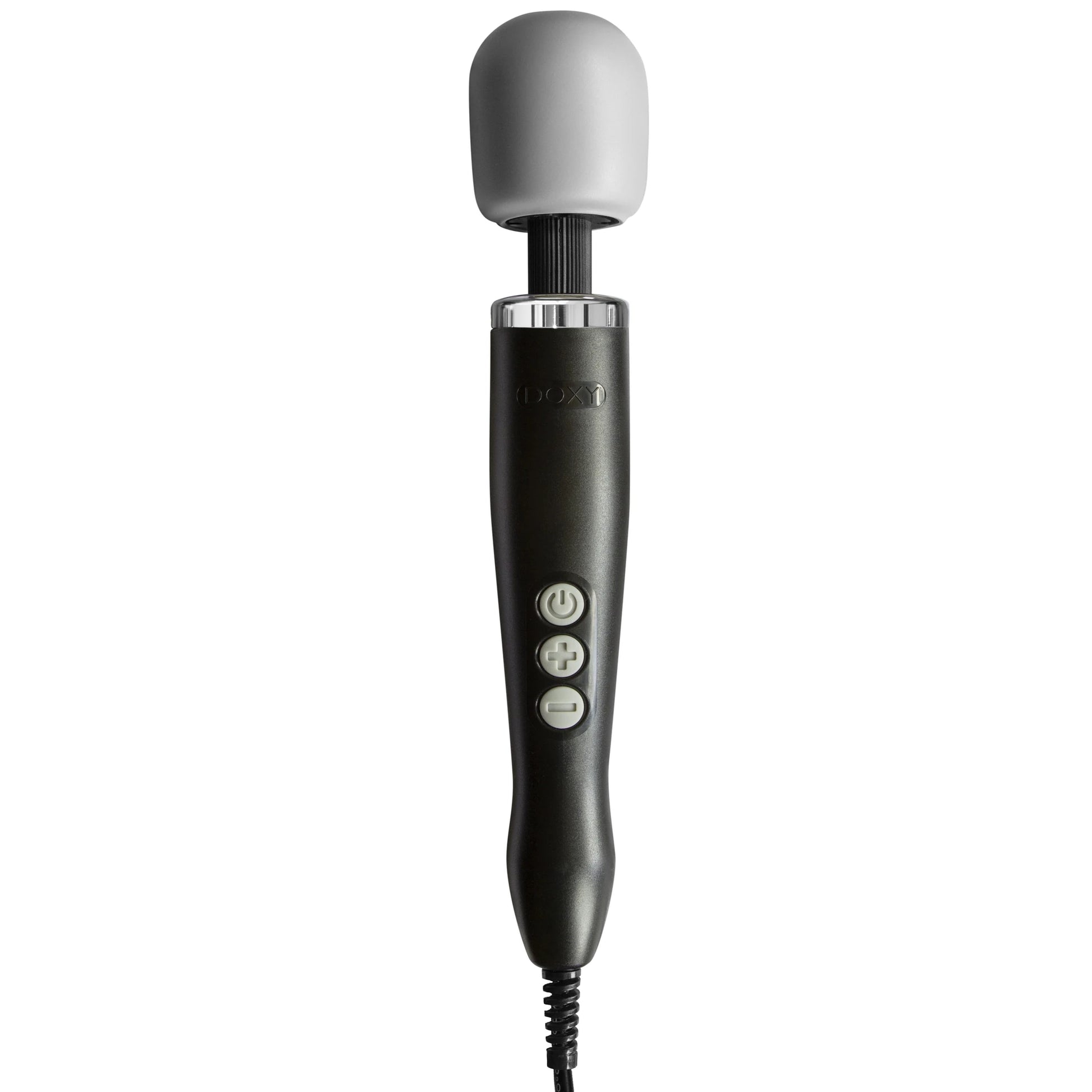 Doxy Wand Güçlü Masaj Aleti Metal Döküm Siyah